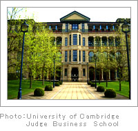University of Cambridge Judge Business School - CAREER DESIGN SEMINAR in Euro 2008 （2008/04/23～05/01）